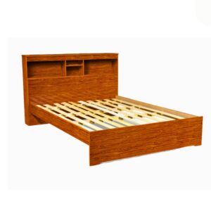 CAMA RICCHEZZE ECOPACK 2 pzas repisa caoba