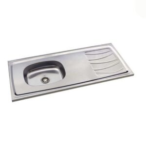 MESADA RICCHEZZE ARCO 1,20m acero inox.