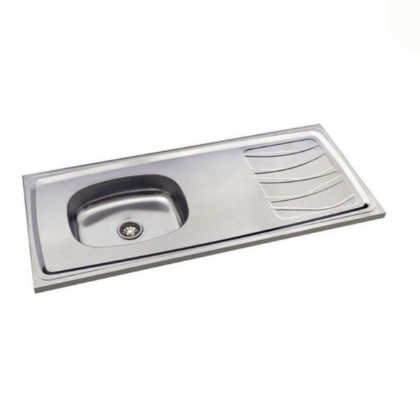 MESADA RICCHEZZE ARCO 1,20m acero inox.