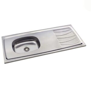 MESADA RICCHEZZE ARCO 1,40m acero inox.