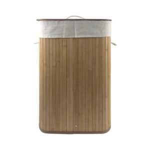 CESTO PLEGABLE VONNE ORG020 de bambú rectangular