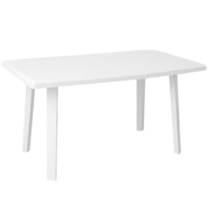 MESA DE JARDIN QUALITY 14469 1,36 x 0,79 blanca