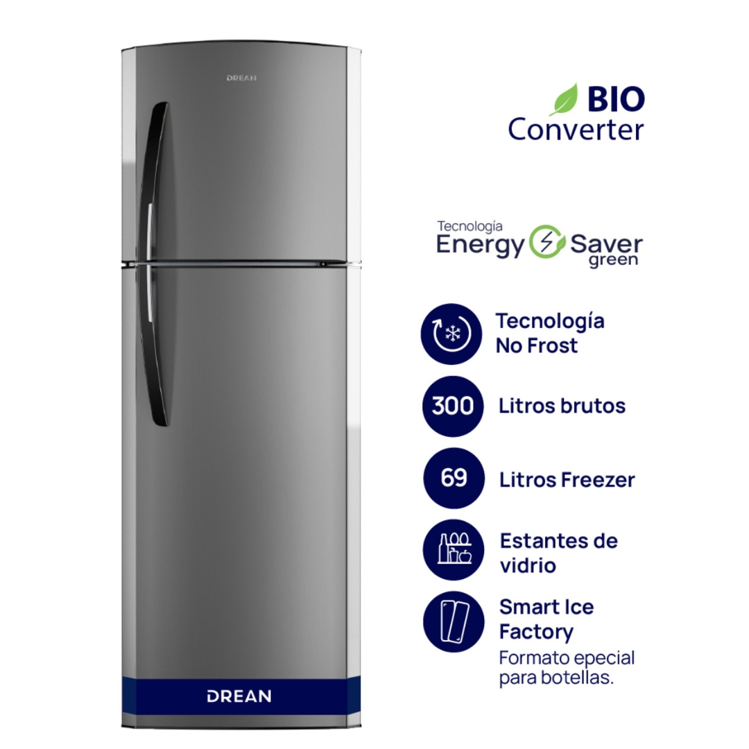 HELADERA C/F. DREAN RDA300FHRT 300Lts NF - Image 3