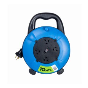 PROLONGADOR INDELPLAS enrollable 10mts 4 tomas