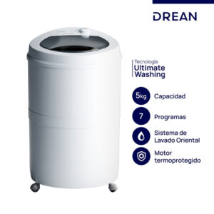 LAVARROPAS DREAN LRDR57SB0 5Kg Lavado oriental