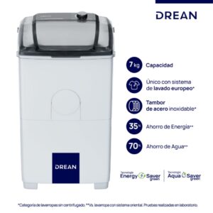 LAVARROPAS DREAN LTDR79SB0 7Kg semi automatico