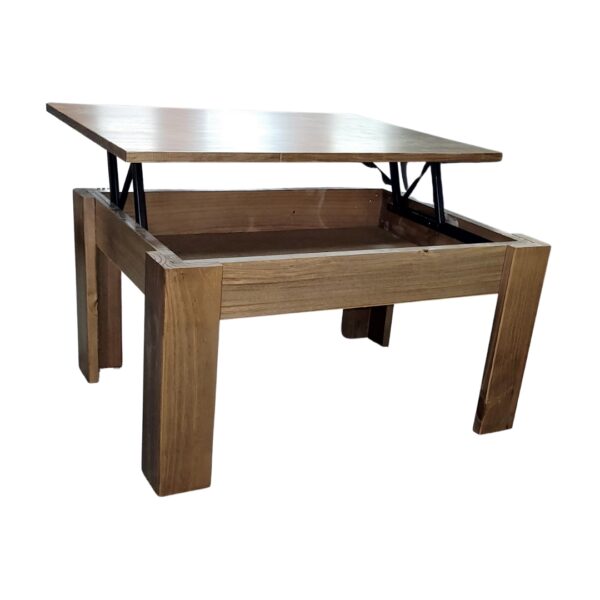 MESA CENTRO FC BARCELONA REBATIBLE madera - Image 2
