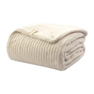 FRAZADA PALETTE LE PARC 2½  pzas simil piel