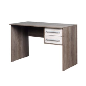 ESCRITORIO RICCHEZZE MESINA 1,10m 2 caj. Nebr/Pino