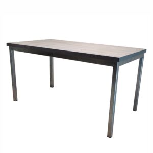 MESA DAKOT GHANA Canyon Oak/aluminio 1,40 x1,40