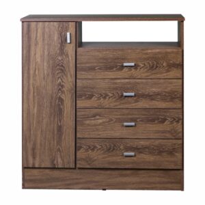 COMODA RICCHEZZE ECOPACK 1P. 4 C. moccha