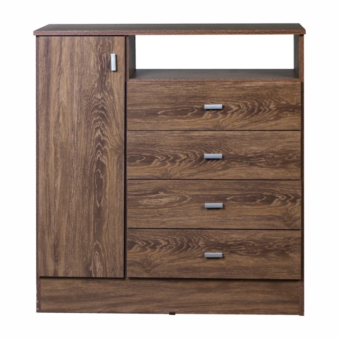 COMODA RICCHEZZE ECOPACK 1P. 4 C. moccha