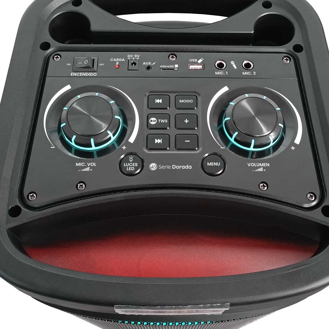 BAFLE SERIE DORADA SD-210 17000W PMPO - Image 2